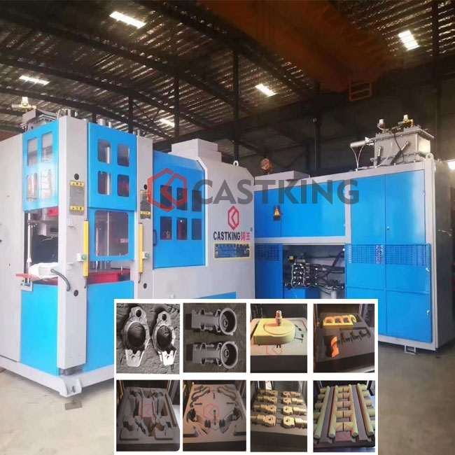 Casting Iron Automatic Molding Machine For Foundry Molding Line
