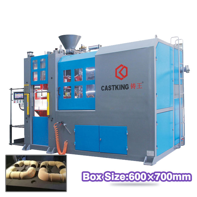 600*700(T19)Casting fully automatic horizontal parting molding machine
