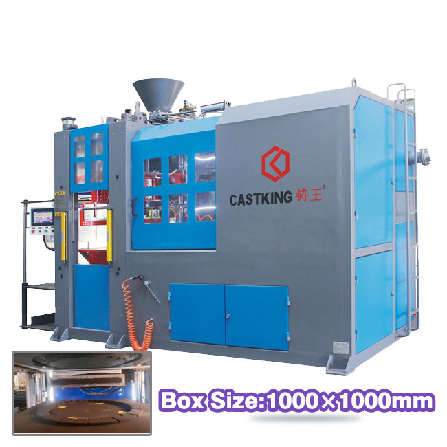 1000*1000(T23)Large size fully automatic horizontal molding machine