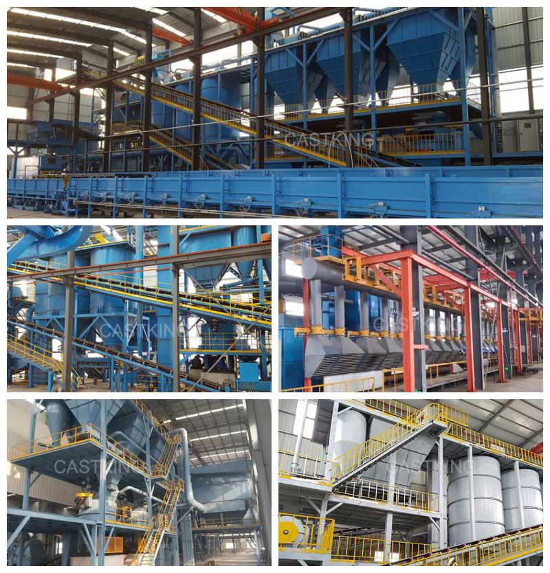 Foundry Clay Foundry Green Sand Process Treatment Production Line/Sand Reclamation Production Line