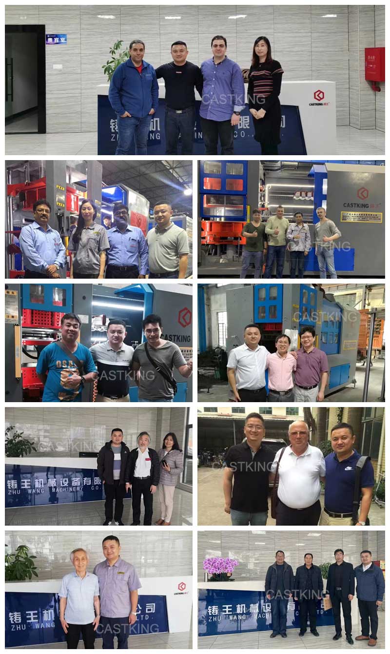 Casting molding machine machine cooperative clients