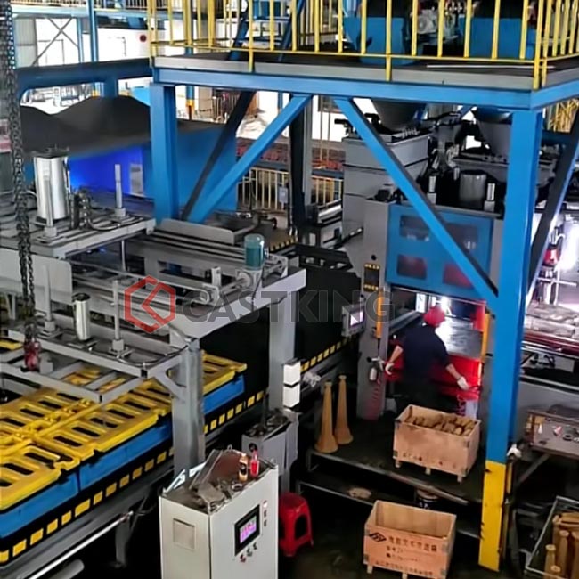 Casting molding machine, Automatic Open Casting Line For Foundry Iron Casting Process Casting molding machine, Automatic Open Casting Line For Foundry Iron Casting Process