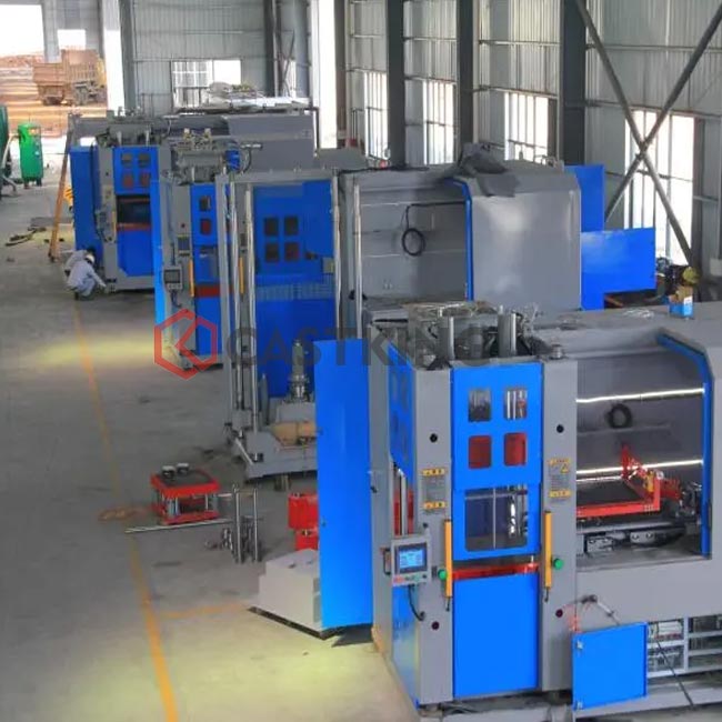 continuous cast iron casting machine, automatic sand flaskless moulding machine continuous cast iron casting machine, automatic sand flaskless moulding machine