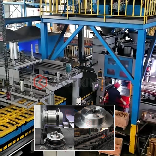 Customized Casting Automatic Sand Horizontal Molding Machine with CE Customized Casting Automatic Sand Horizontal Molding Machine with CE