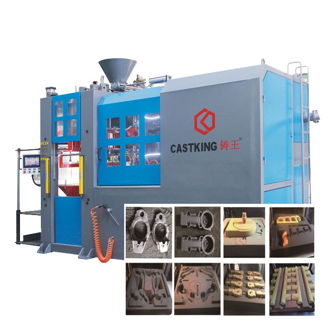 Clay Sand Flaskless Automatic Box Discharging and Sliding Molding Machine